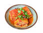 Cơm Đậu Hủ Nhồi Thịt Sốt Cà Chua (Stuffed Tofu in Tomato Sauce with Rice)